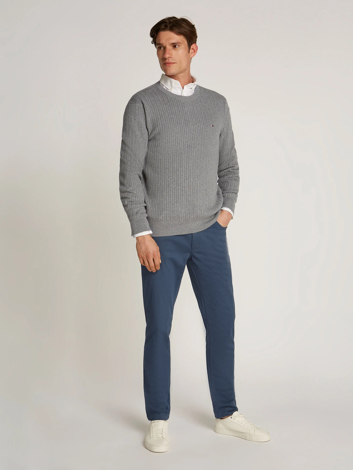 Strickpullover aus Baumwolle