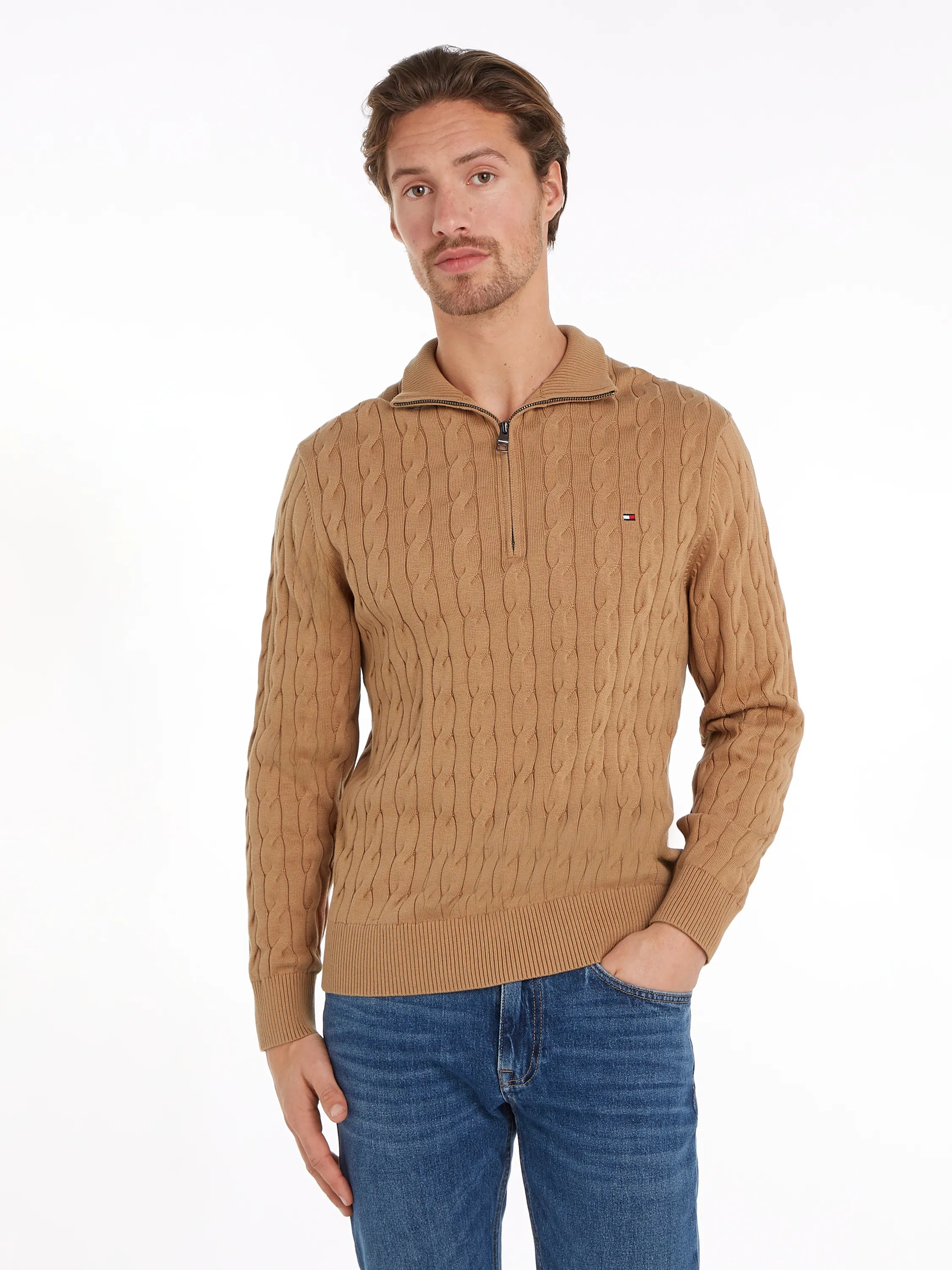 Strickpullover aus Baumwolle