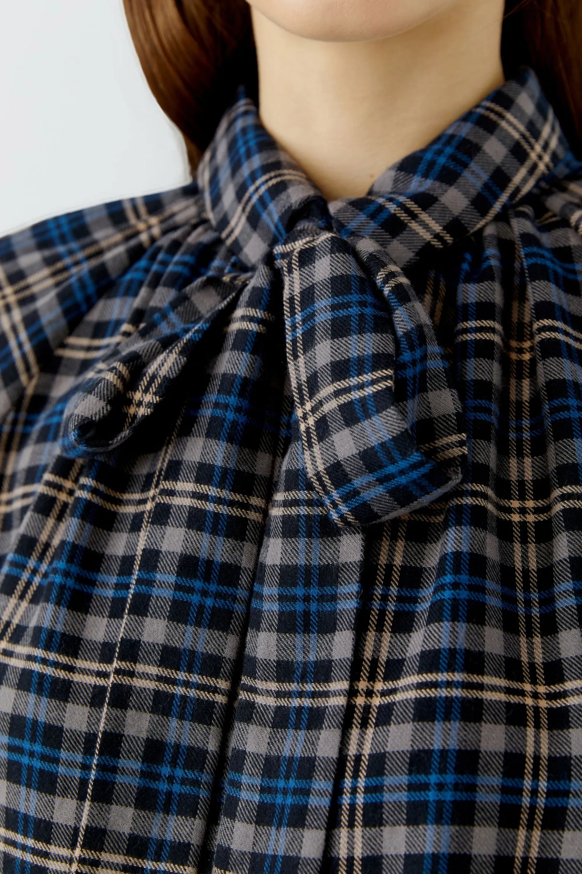 Schluppenbluse Relaxed Fit