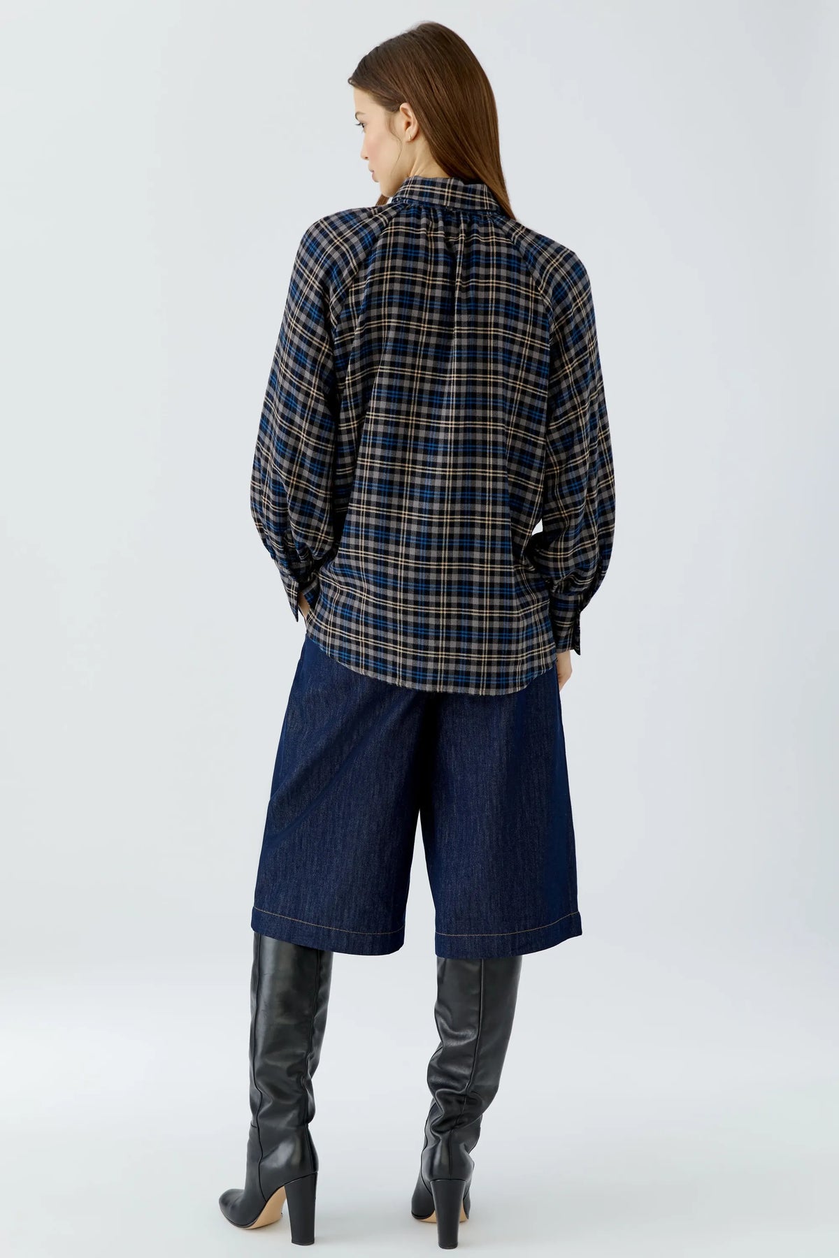 Schluppenbluse Relaxed Fit