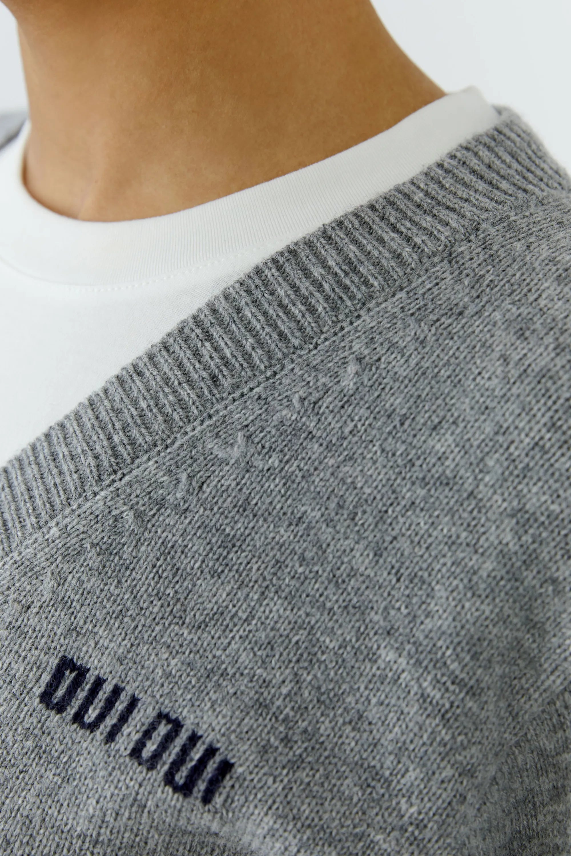 Strickpullover aus Wollmix