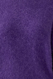 Strickpullover mit Rundhalsausschnitt