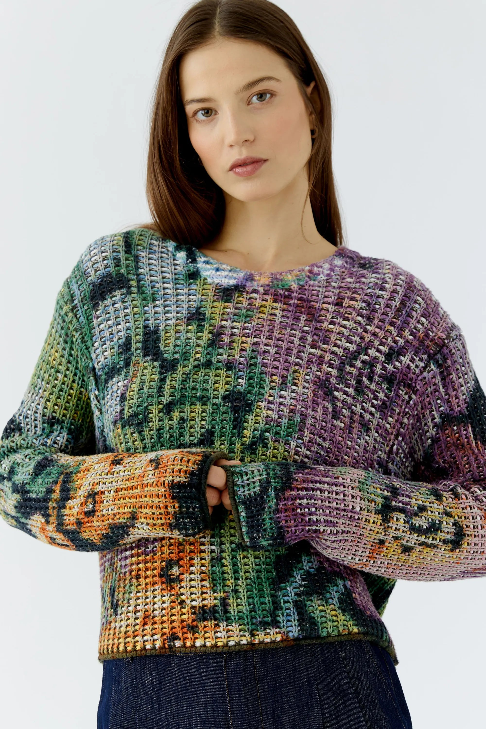 Strickpullover aus Baumwolle