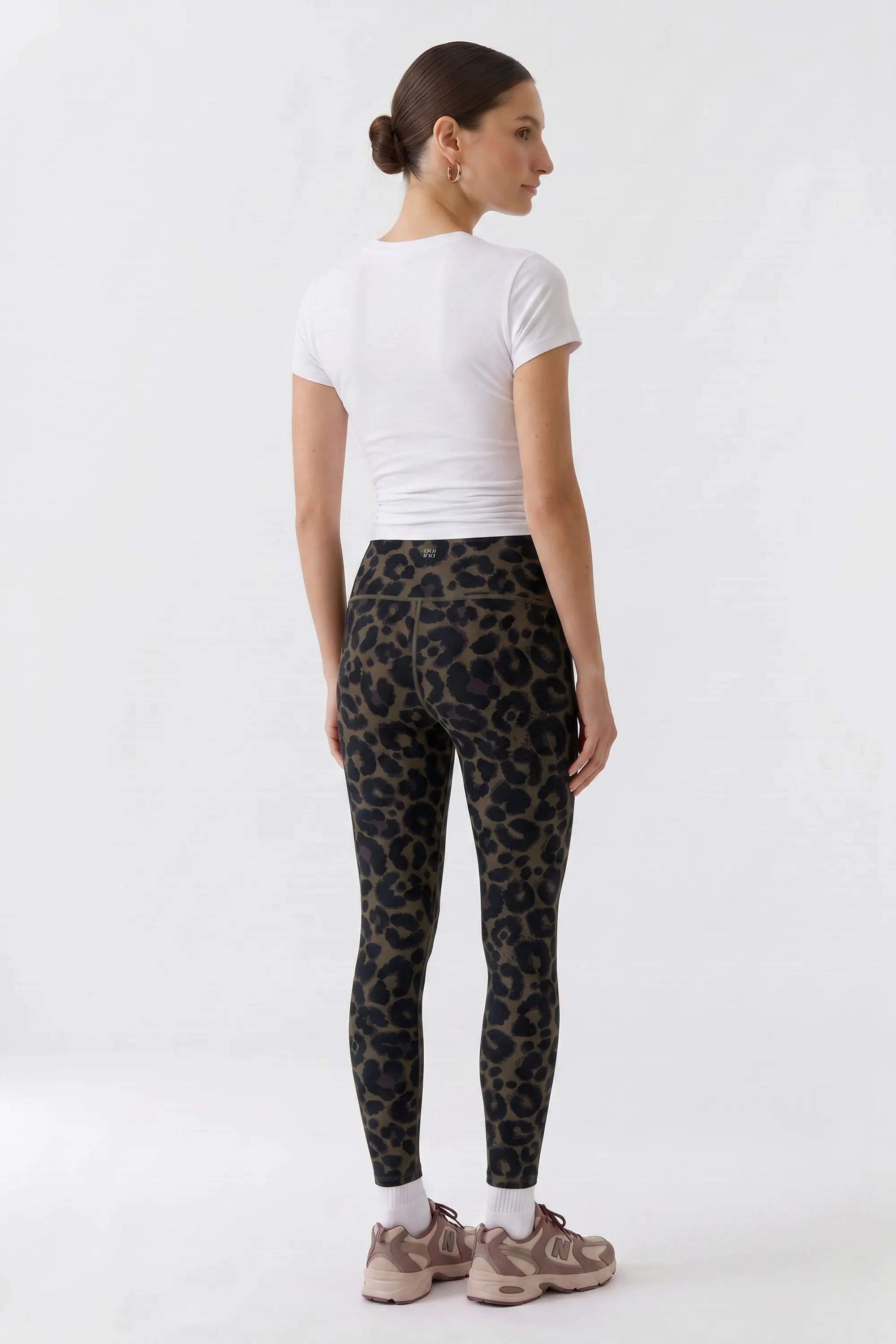Leggings mit Leoprint