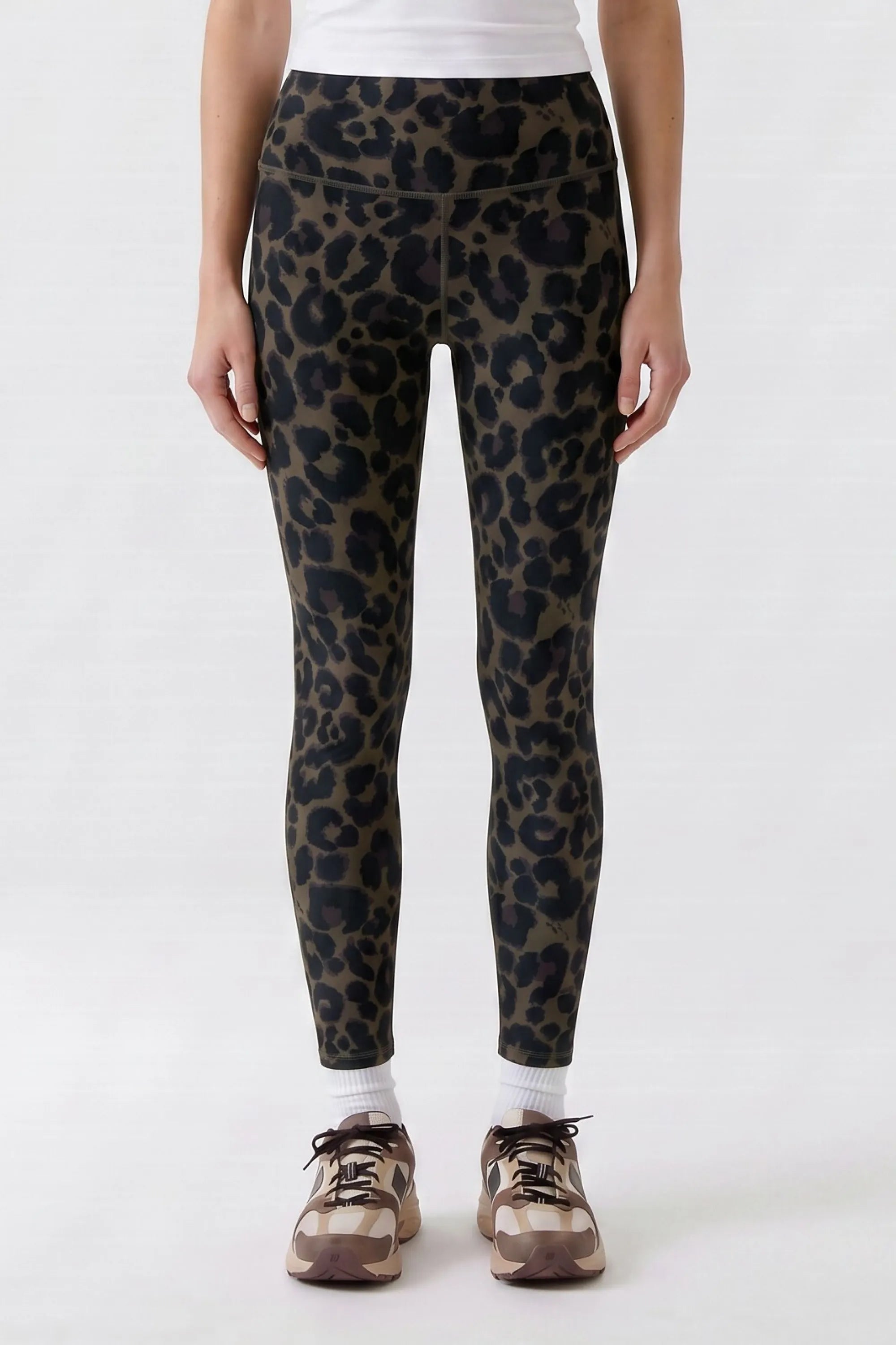 Leggings mit Leoprint
