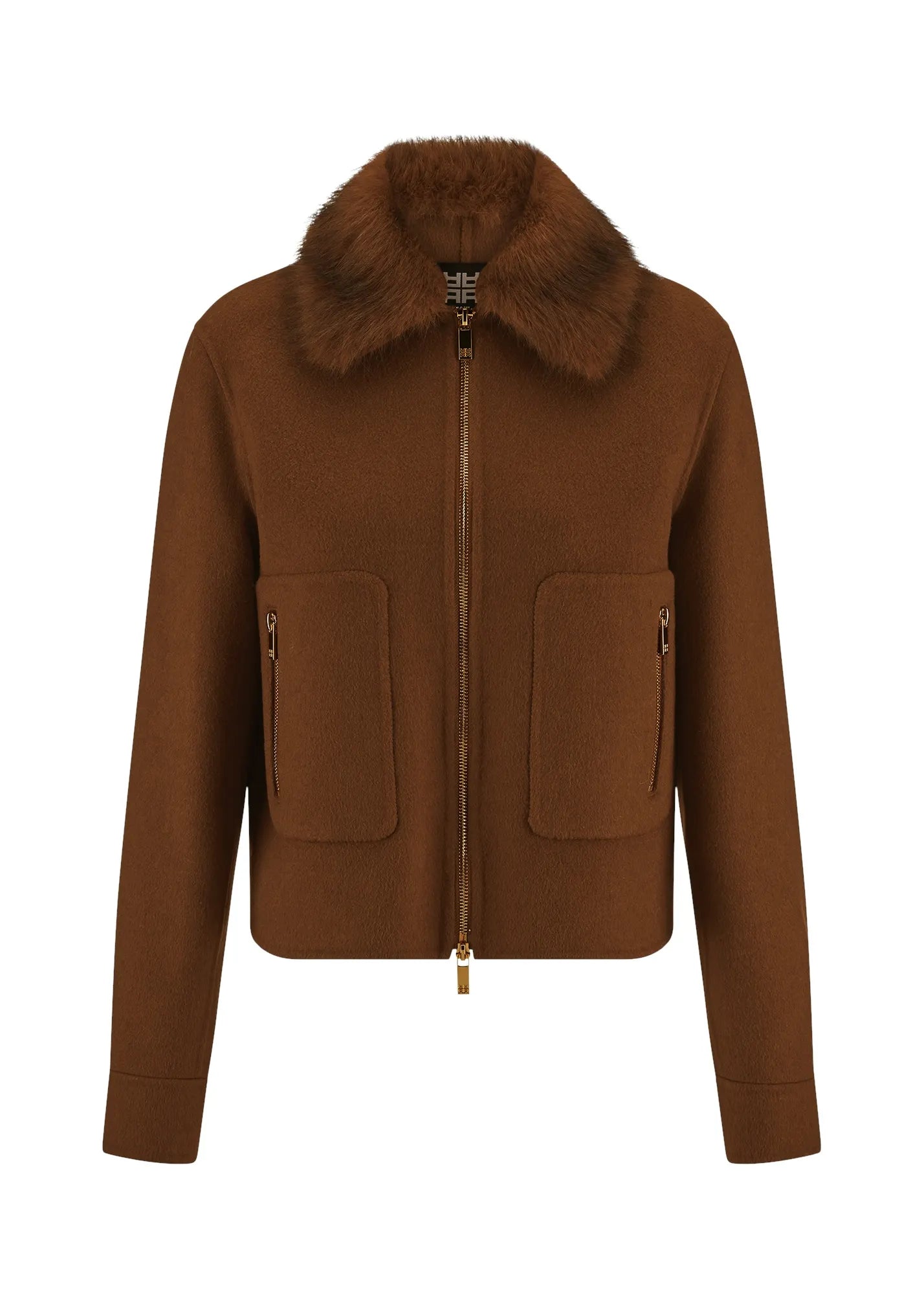 Übergangsjacke aus Wollmix