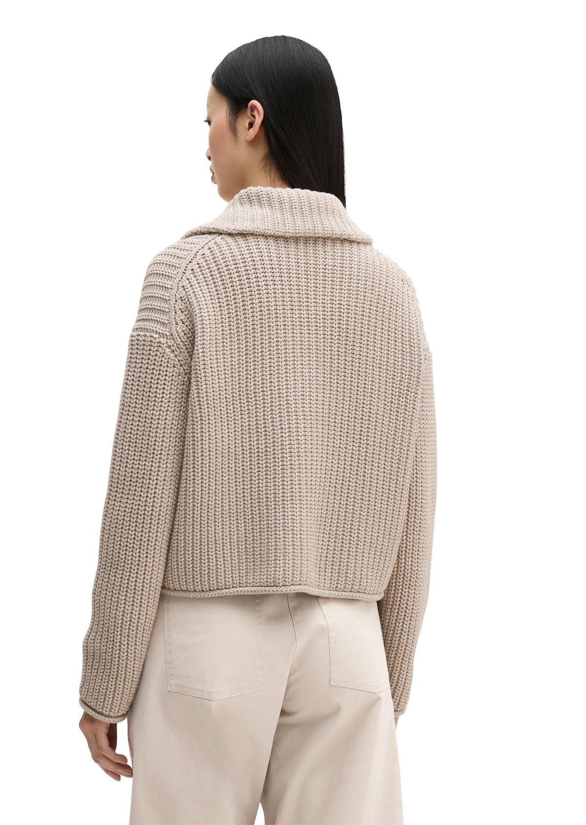 Strickjacke aus Baumwollmix