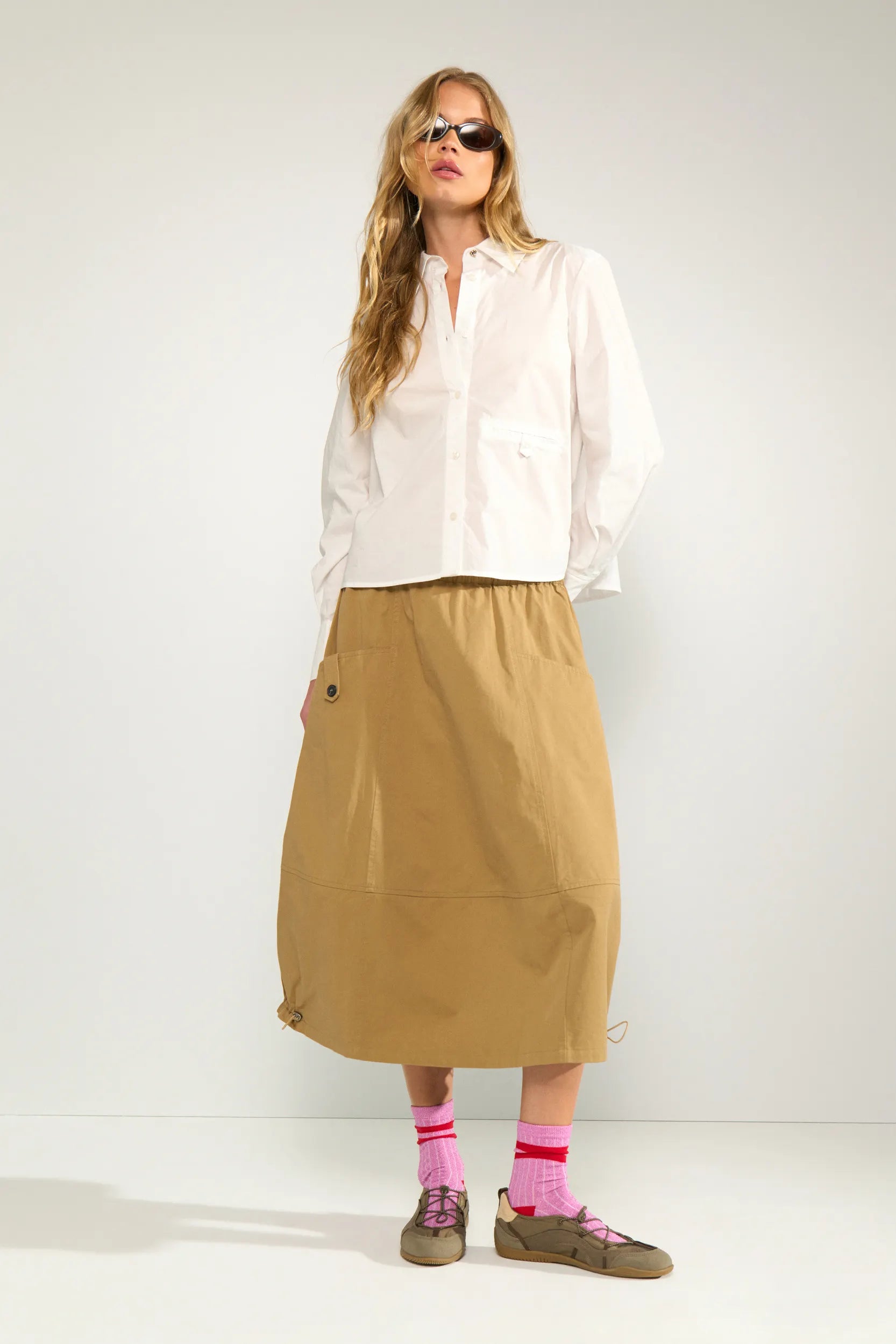 Bluse NUASHO aus Baumwolle
