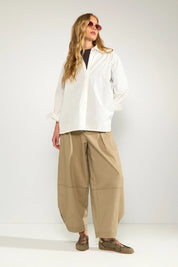 Bluse NUISSY aus Baumwolle