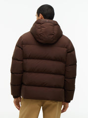Daunenjacke mit Kapuze