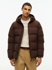 Daunenjacke mit Kapuze