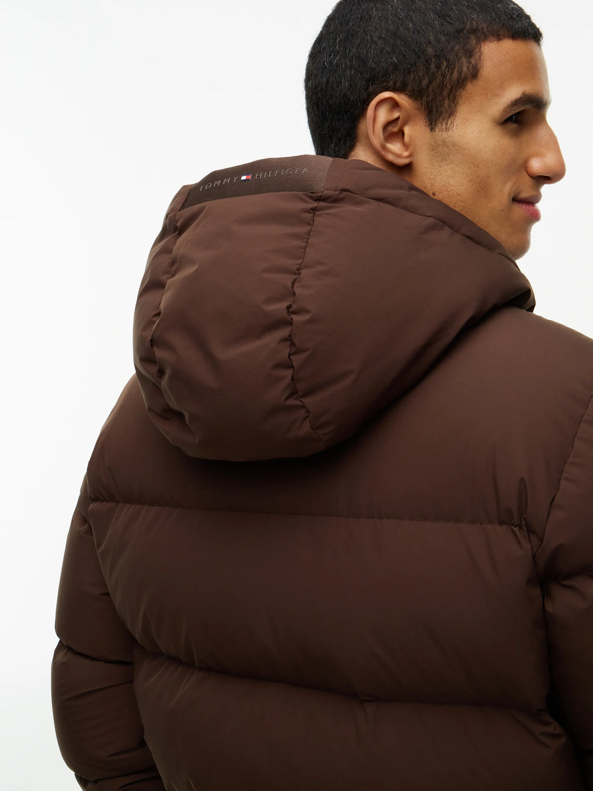 Daunenjacke mit Kapuze