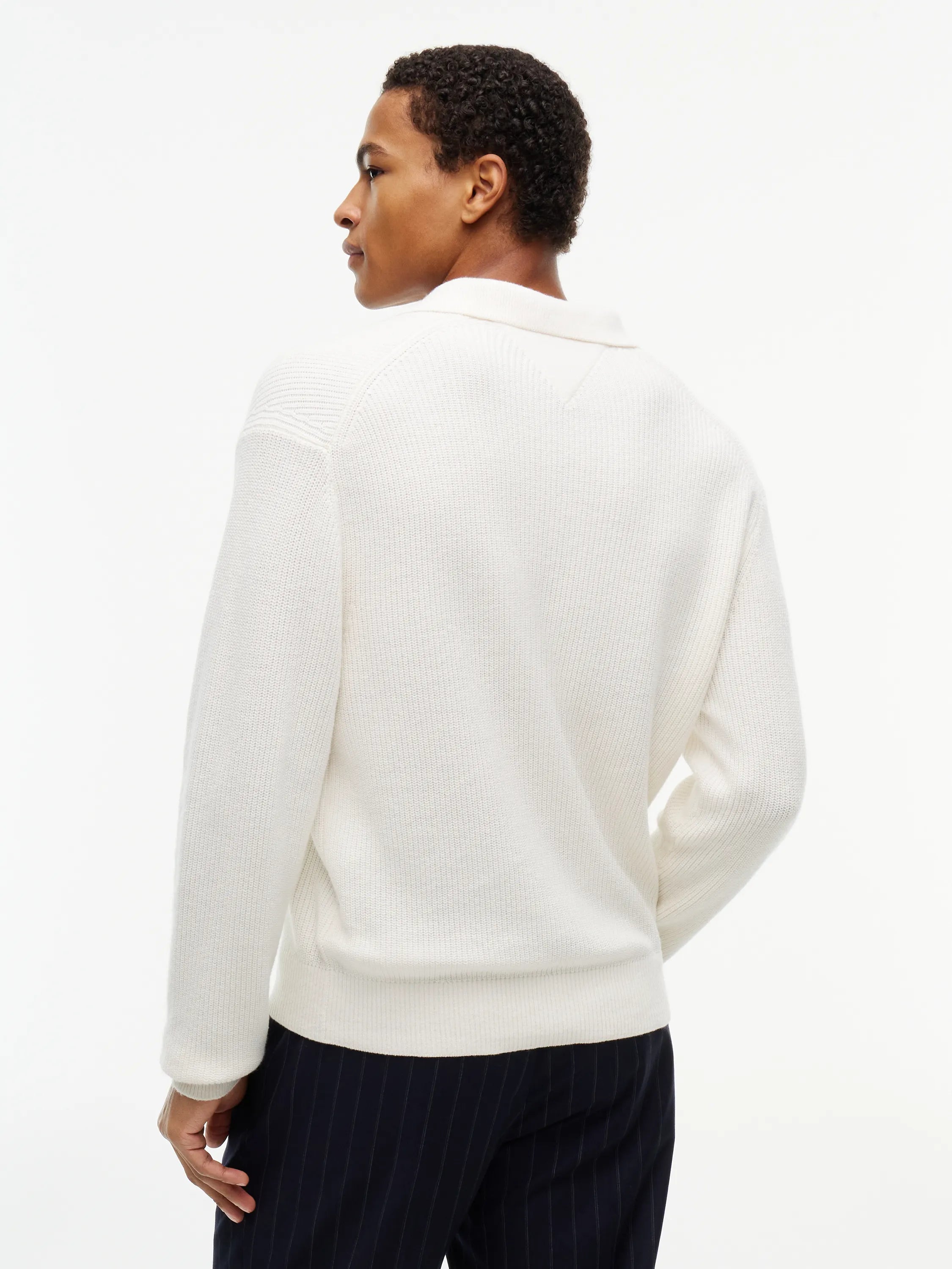 Strickpoloshirt FISHERMAN RIB