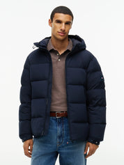Daunenjacke mit Kapuze