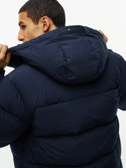Daunenjacke mit Kapuze