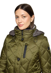 Steppjacke  mit Kapuze