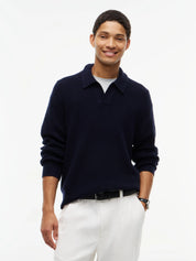 Strickpoloshirt FISHERMAN RIB