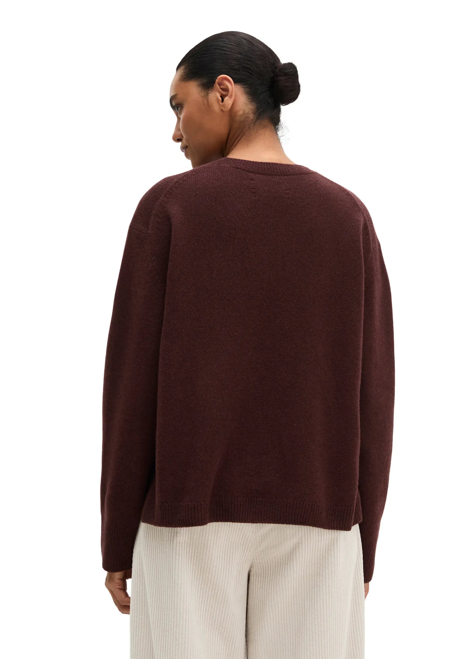 Strickpullover aus Schurwolle