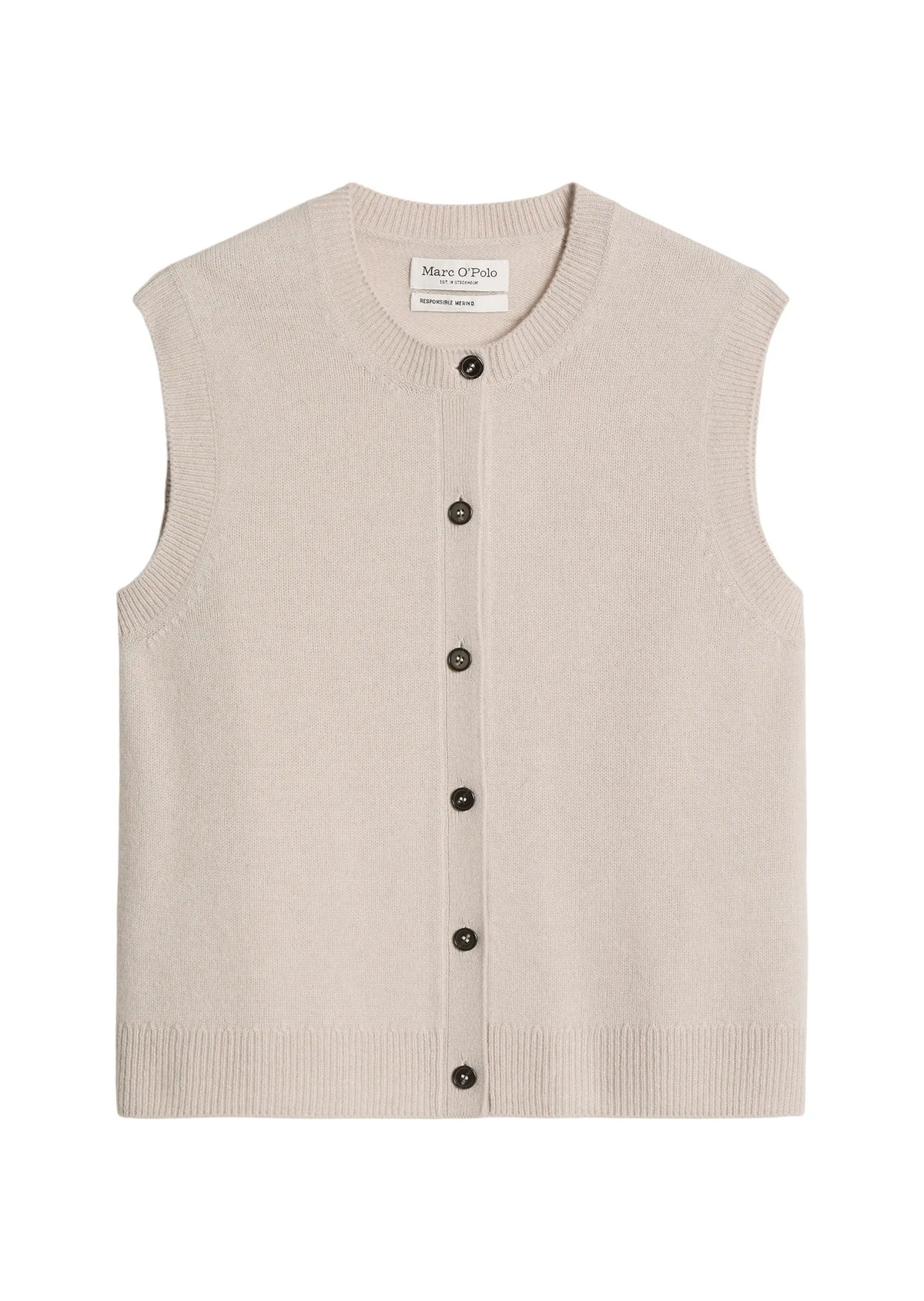 Strick-Cardigan aus Schurwolle