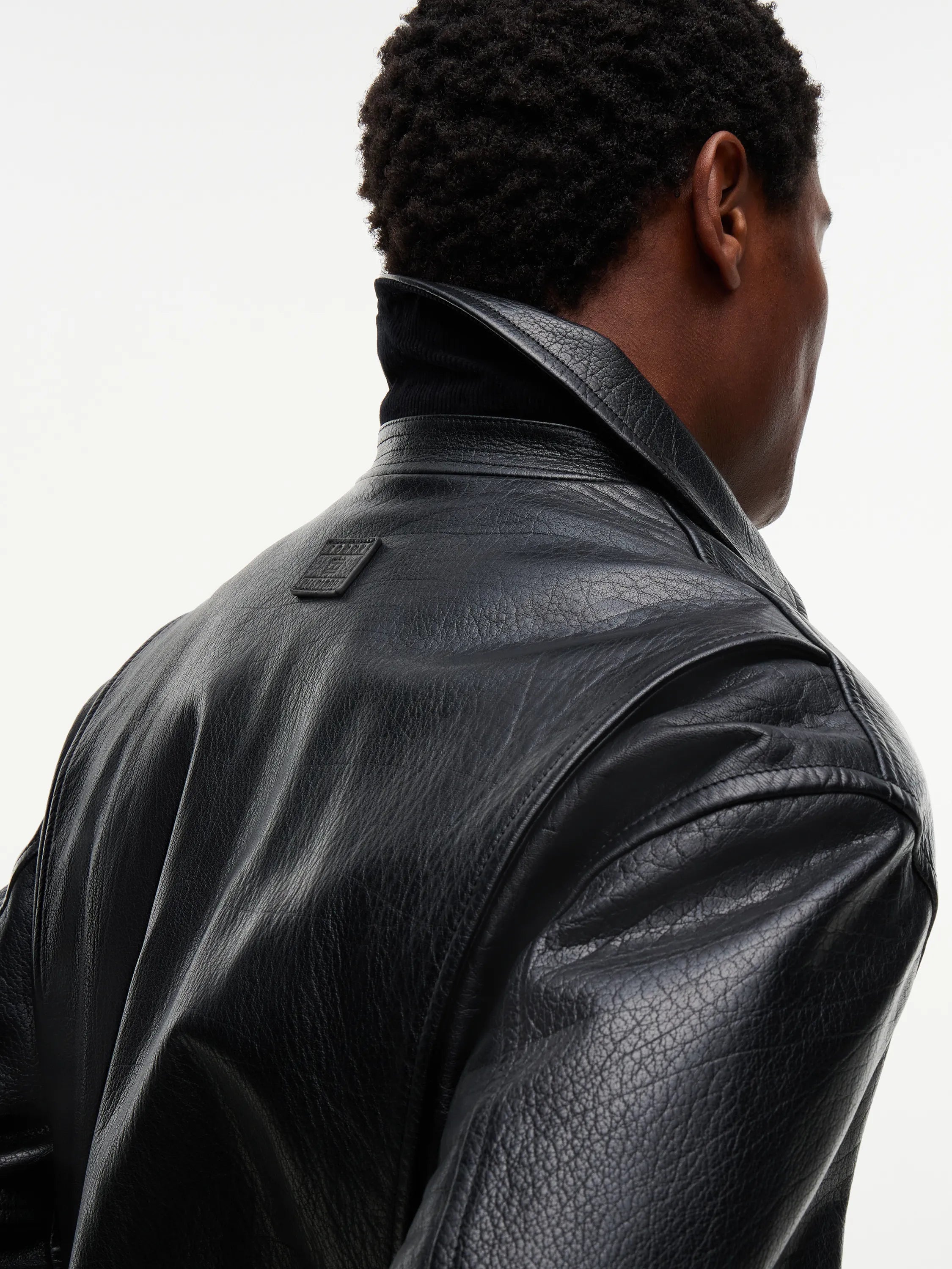 Lederjacke Regular Fit