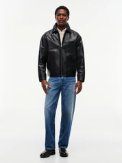 Lederjacke Regular Fit