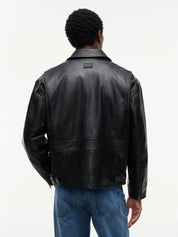 Lederjacke Regular Fit