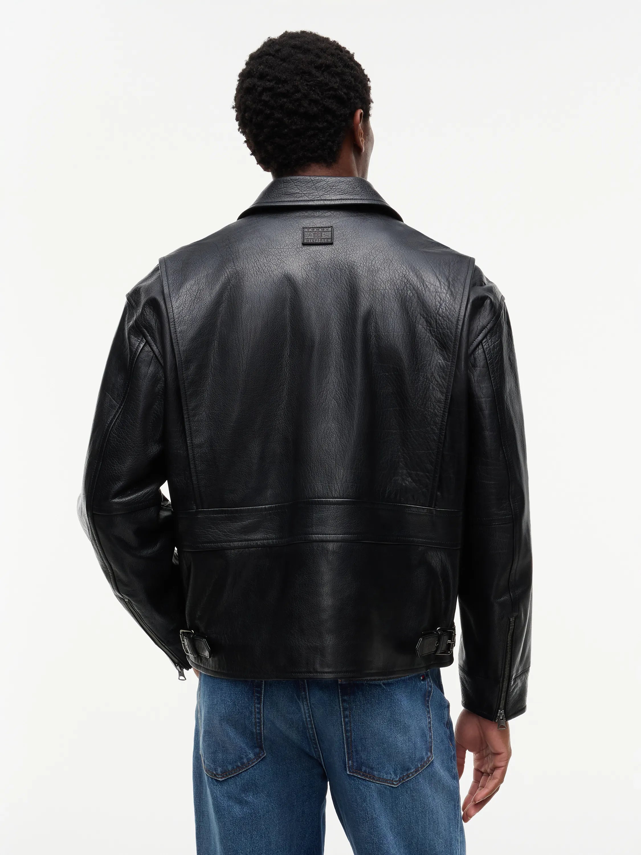 Lederjacke Regular Fit