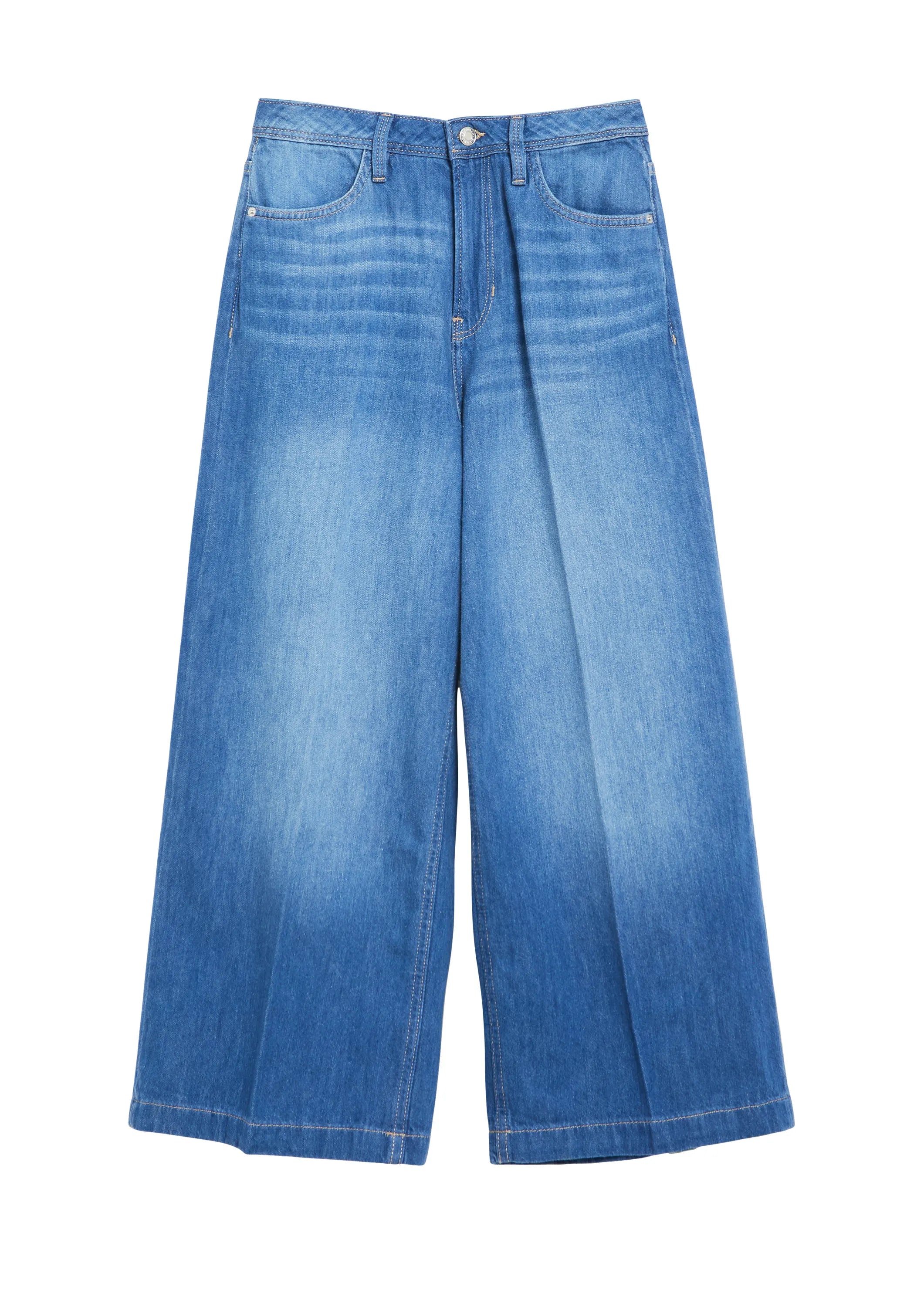 Culotte-Jeans Regular Fit
