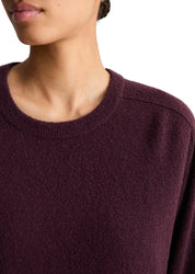 Strickpullover aus Schurwollmix