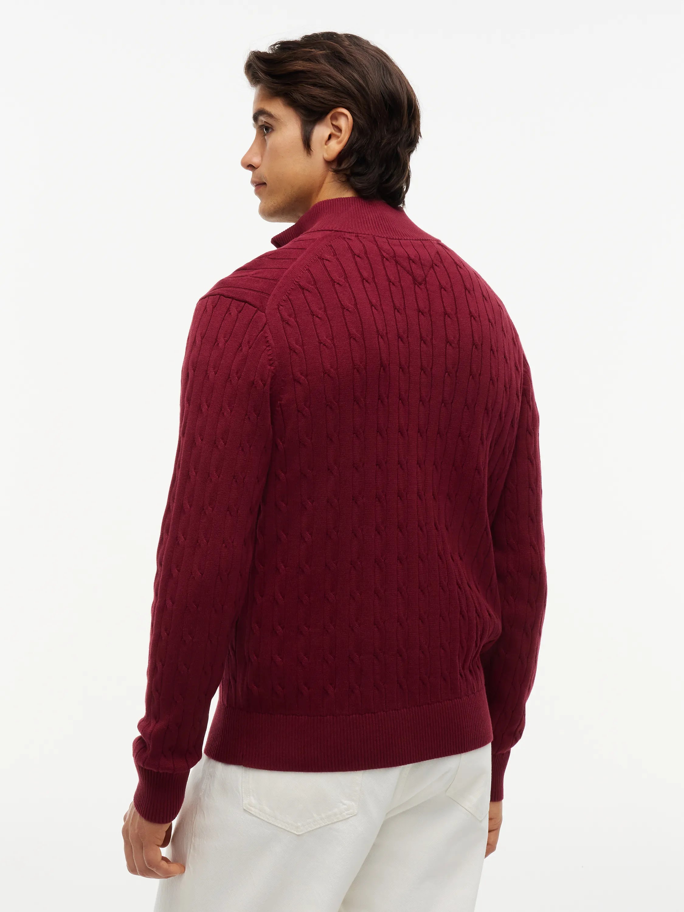 Strickpullover aus Baumwolle