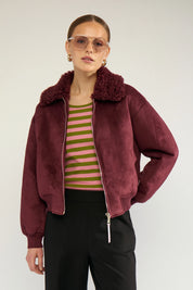 Übergangsjacke NUMITO aus Kunstleder