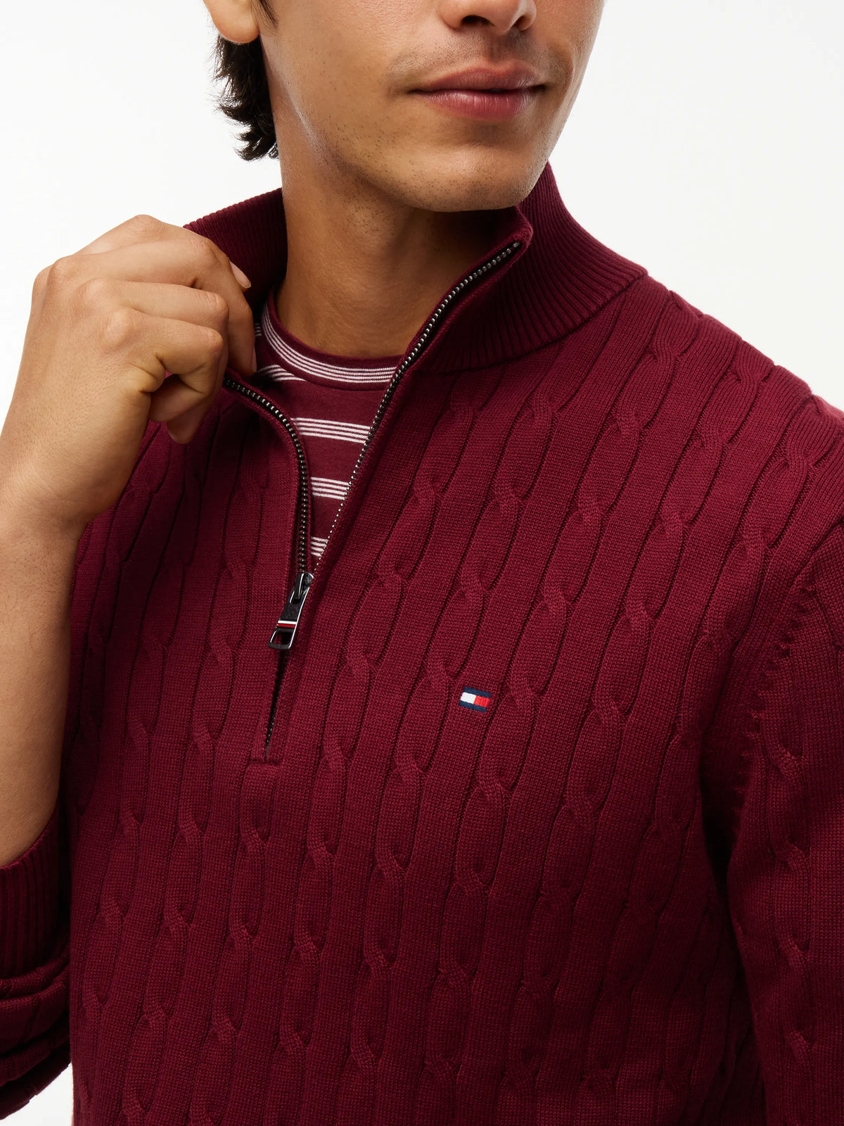 Strickpullover aus Baumwolle