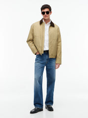 Steppjacke mit aufliegendem Kragen
