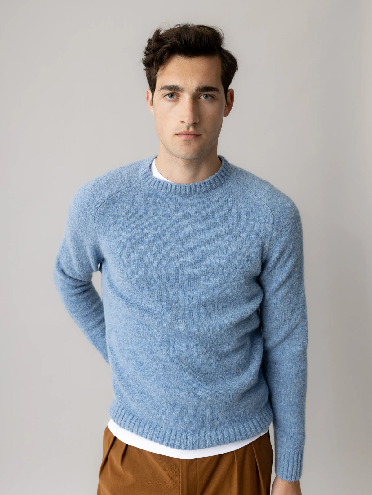 Strickpullover aus Wollmix