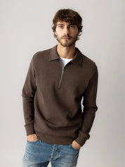 MMGAbel Zip Polo Sweat