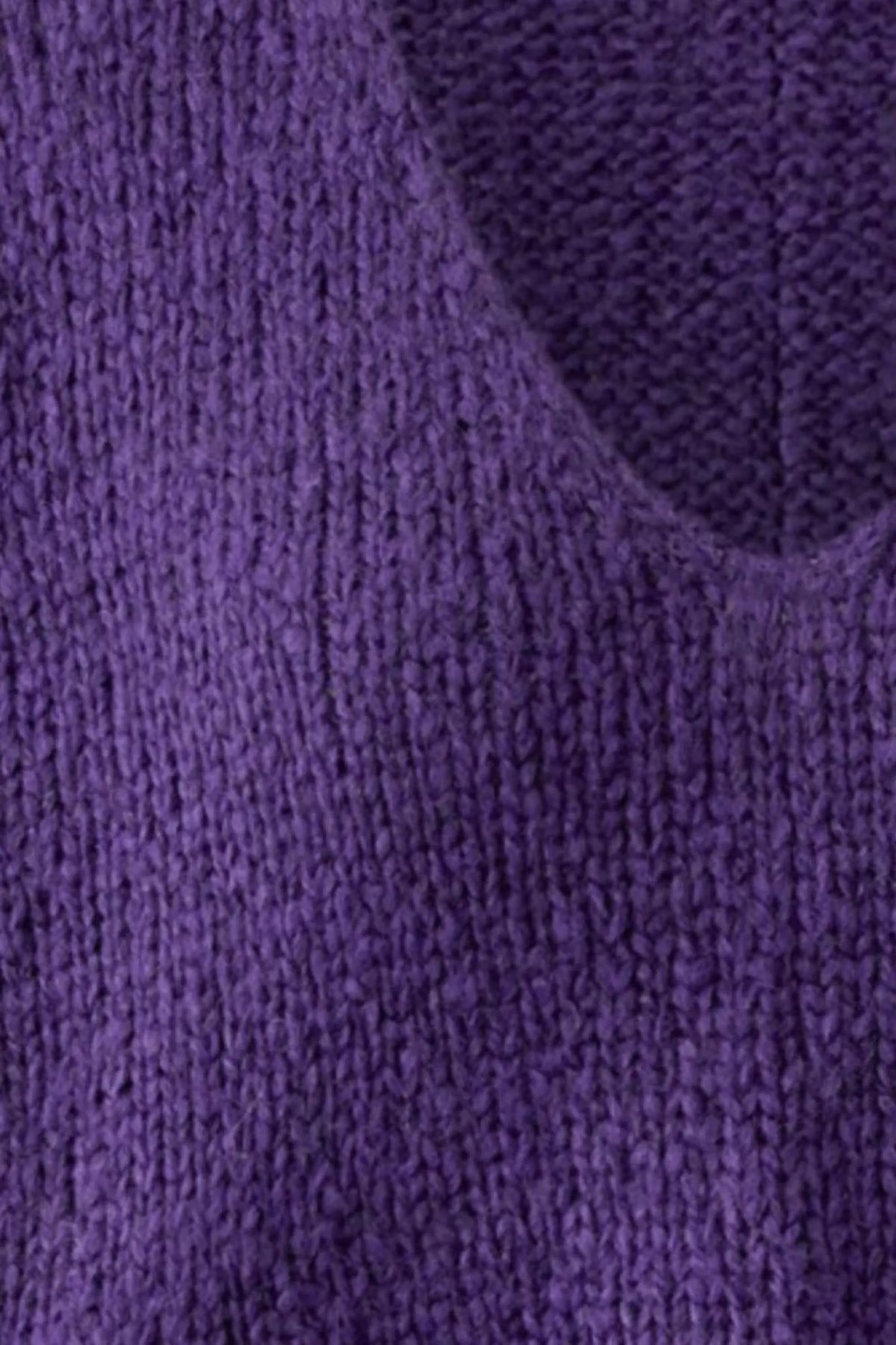 Strickpullover mit V-Ausschnitt