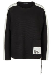 Strickpullover aus Viskosemix