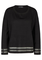 Strickpullover aus Viskosemix