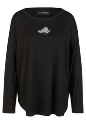 Langarmshirt aus Viskose
