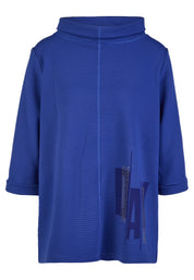 Sweatshirt mit Stehkragen