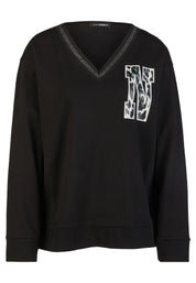 Sweatshirt mit Rückenprint