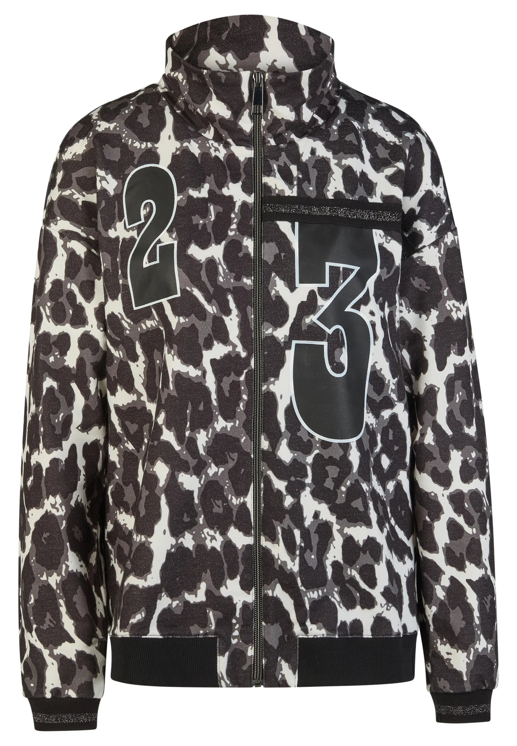 Sweatjacke aus Baumwollmix