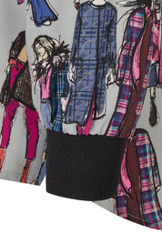 Bluse aus Viskose