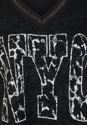 Langarmshirt aus Viskose