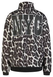 Sweatjacke aus Baumwollmix