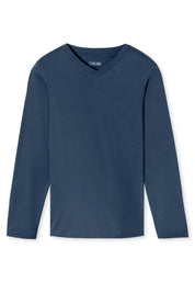 Langarmshirt aus Baumwolle