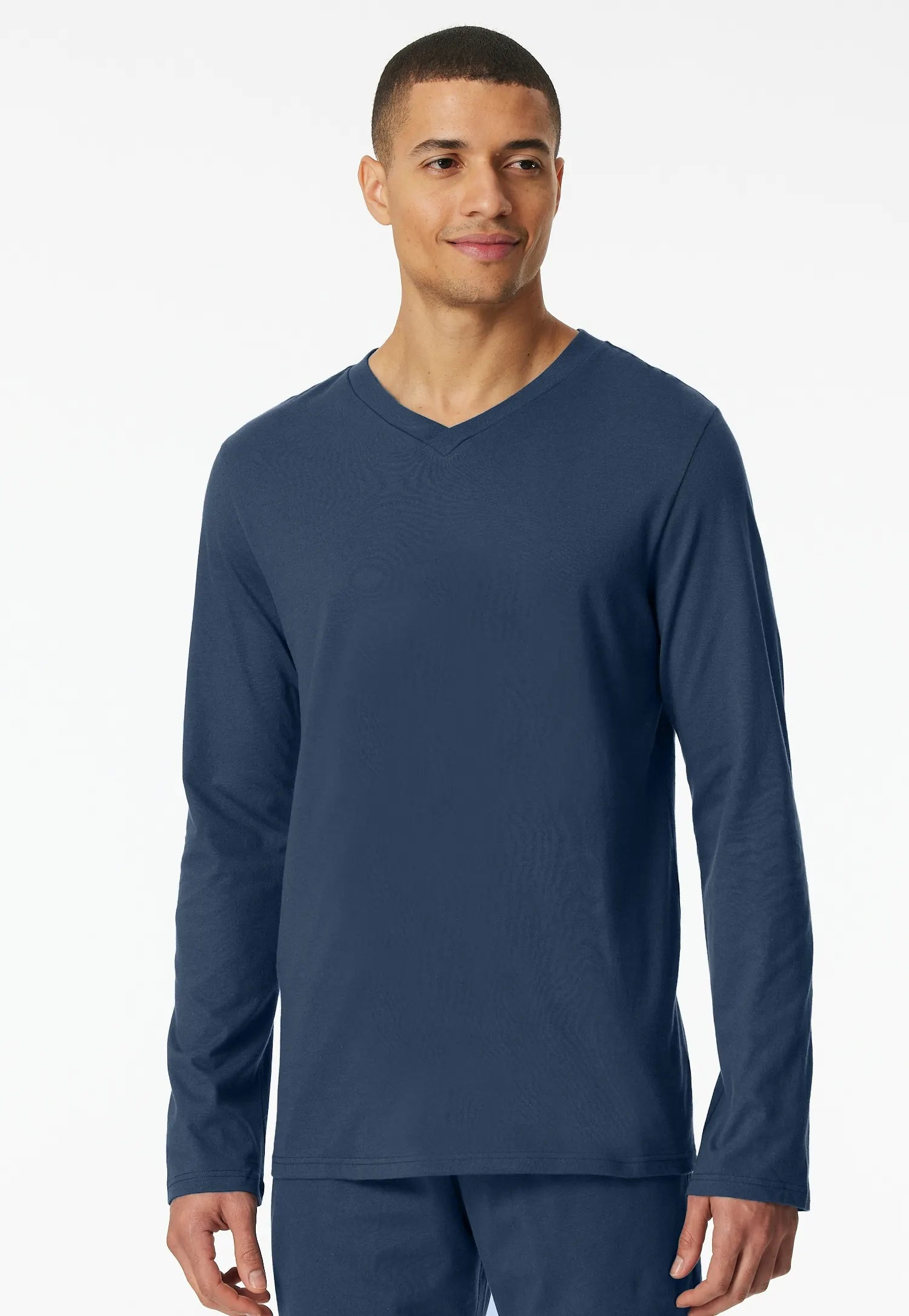 Langarmshirt aus Baumwolle