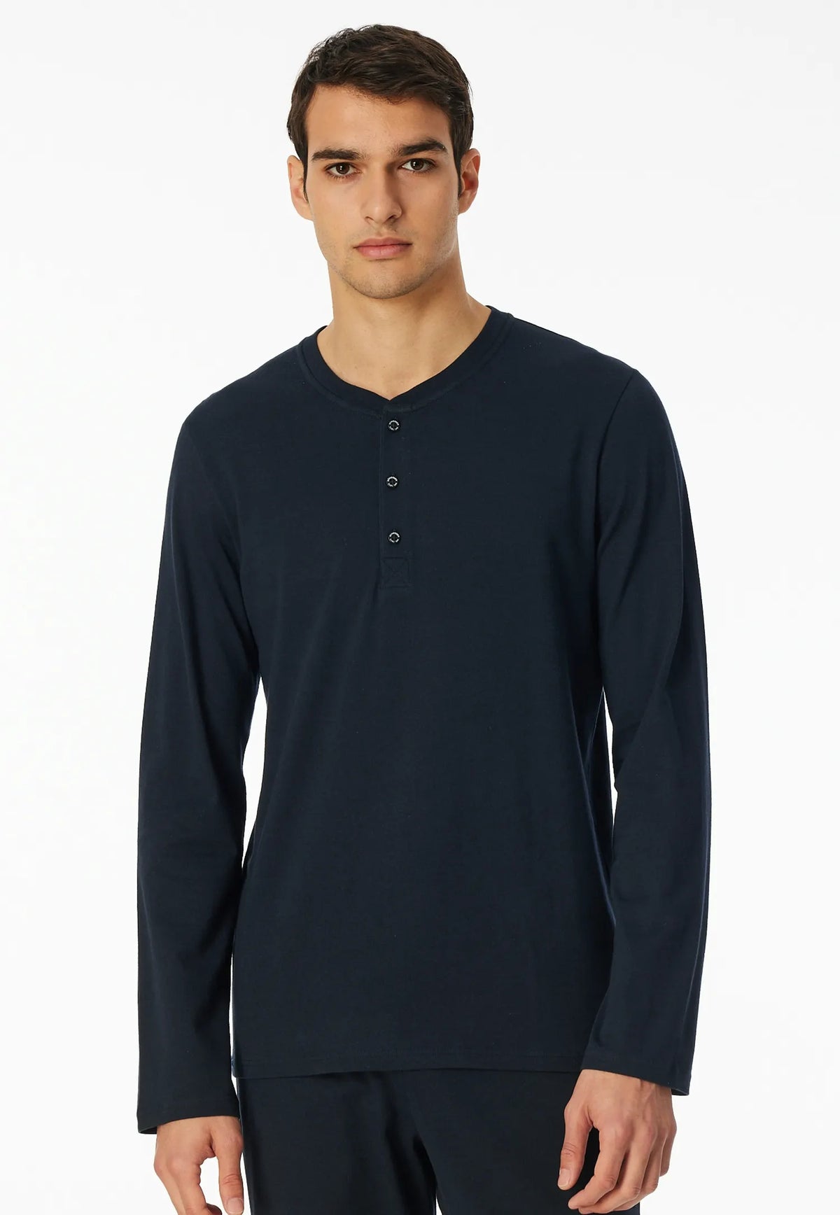 Langarmshirt aus Baumwolle