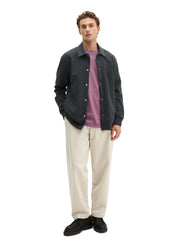 Sweatjacke mit Kragen Regular Fit