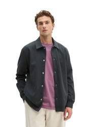 Sweatjacke mit Kragen Regular Fit